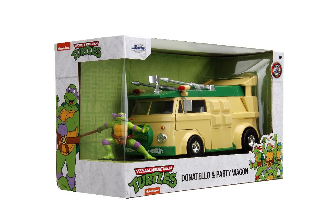 1/24 "Hollywood Rides" Teenage Mutant Ninja Turtles - The Party Wagon w/Donatello