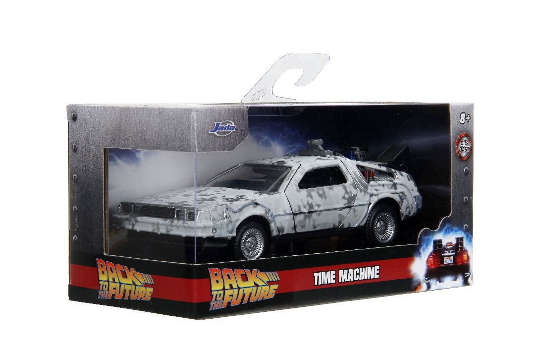 1/32 "Hollywood Rides" Back To The Future Time Machine - Frost Version