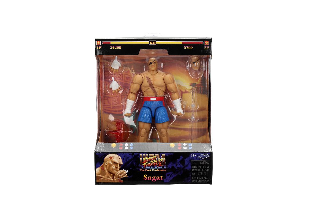 1/12 Action Figure - Street Fighter Deluxe - Sagat