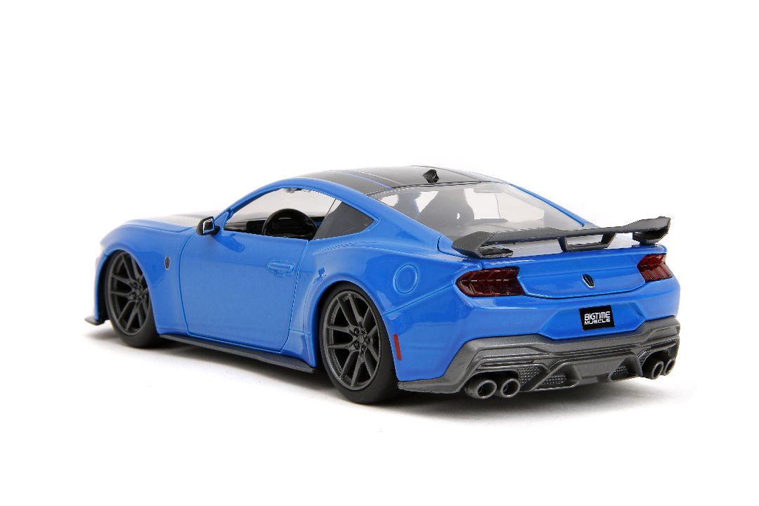 1/24 "BIGTIME Muscle" 2024 Mustang Dark Horse - Blue