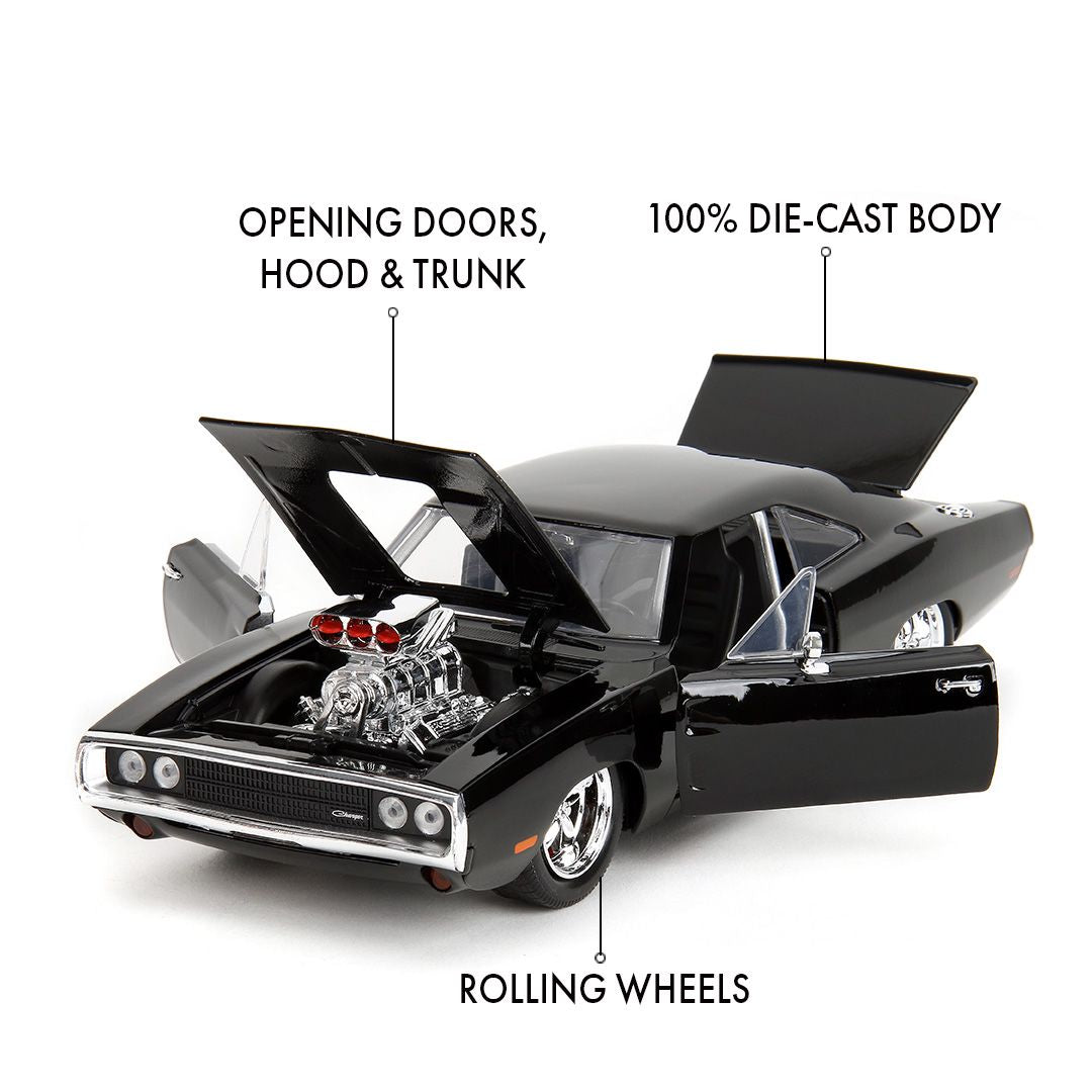 1/24 "Fast & Furious" Dom's Dodge Charger R/T (Movie 1)