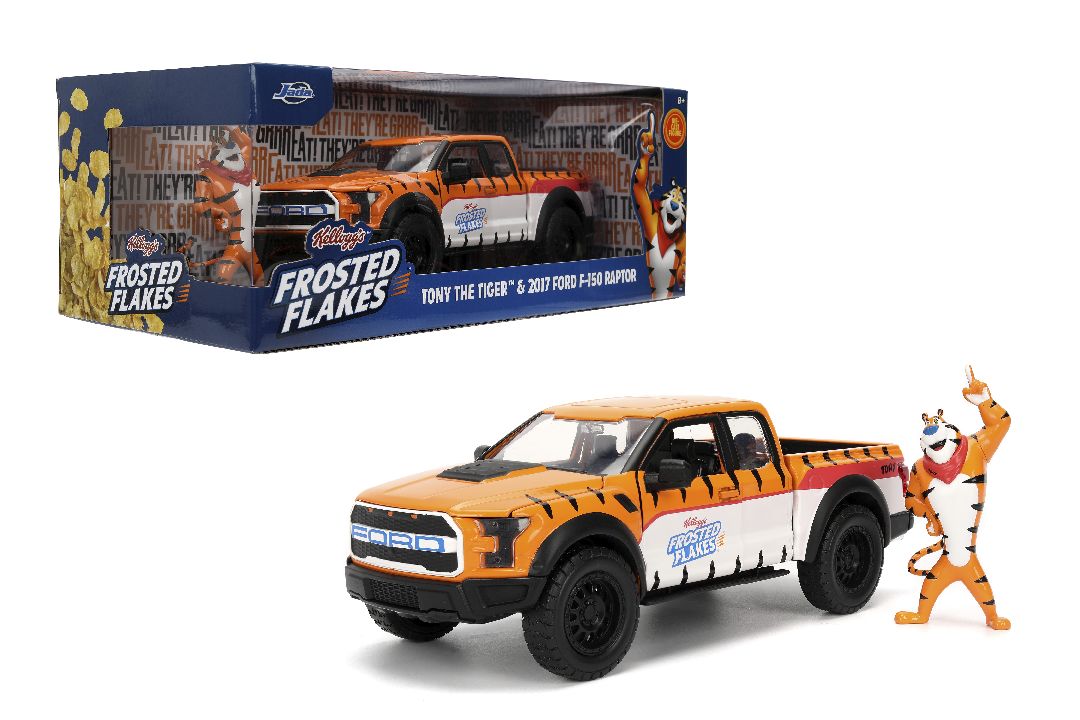 1/24 "Hollywood Rides" - Frosted Flakes - 2017 Ford F-150 Raptor w/ Tony the Tiger