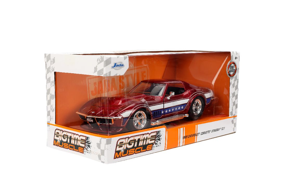 1/24 "BIGTIME Muscle" - 1969 Chevy Corvette Stingray
