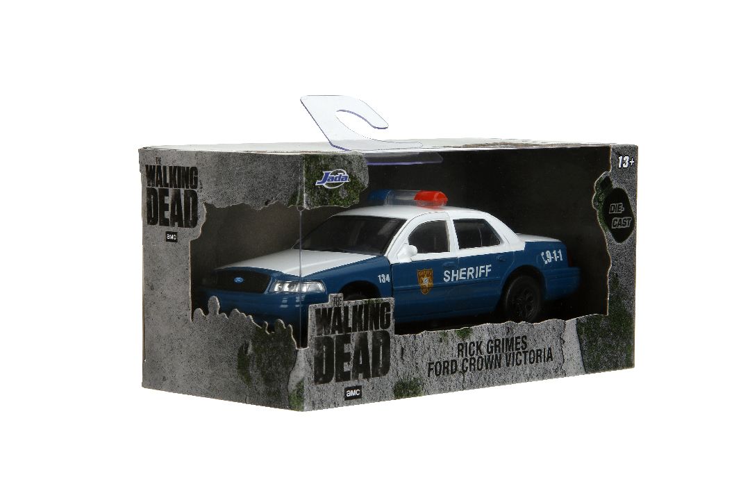 1/32 "Hollywood Rides" The Walking Dead Ford Crown Victoria Sheriff