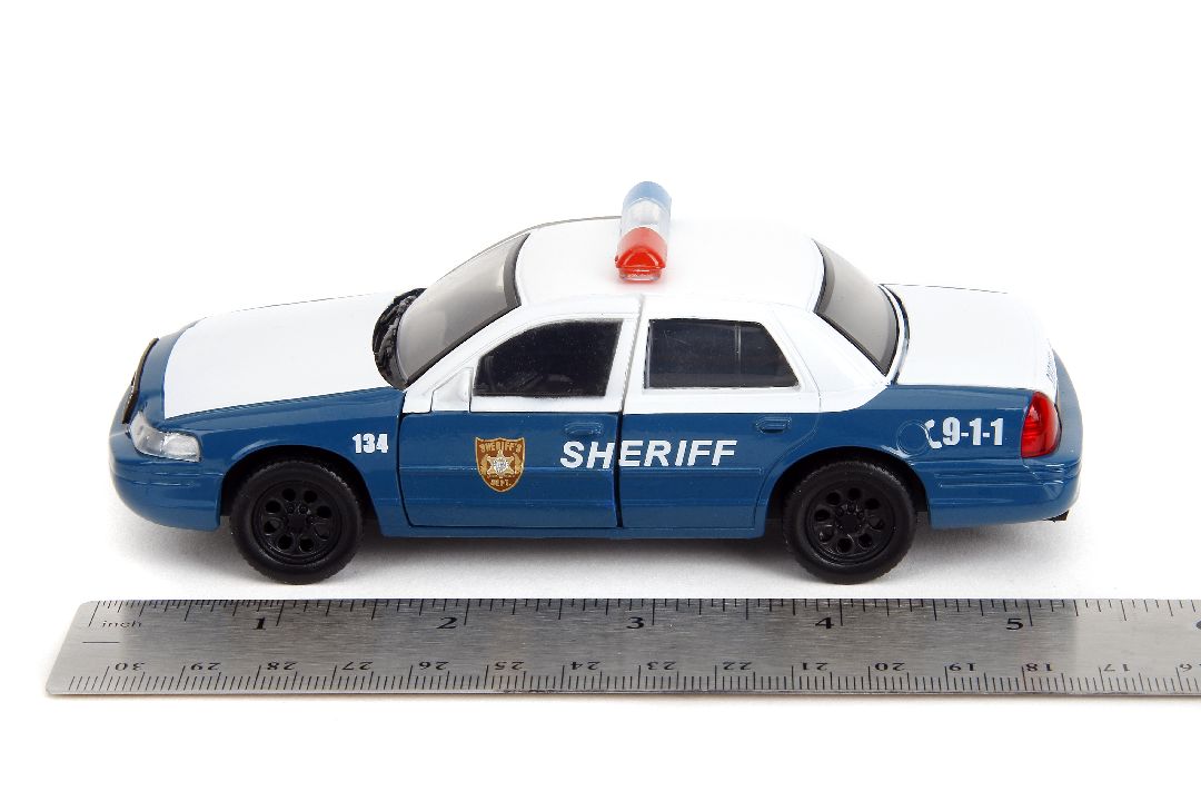 1/32 "Hollywood Rides" The Walking Dead Ford Crown Victoria Sheriff