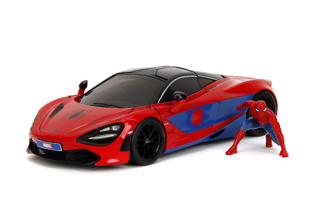1/24 "Hollywood Rides" - Marvel - McLaren 720S w/ Spider-Man
