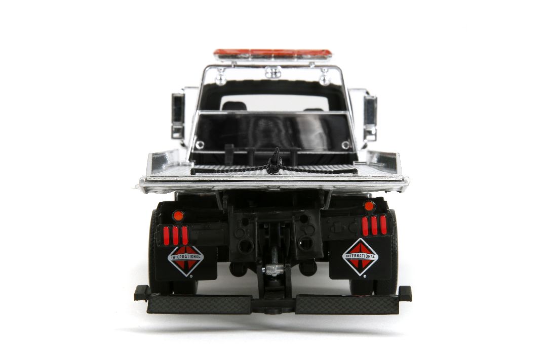 1/24 International Flatbed Tow Truck - Primer Black