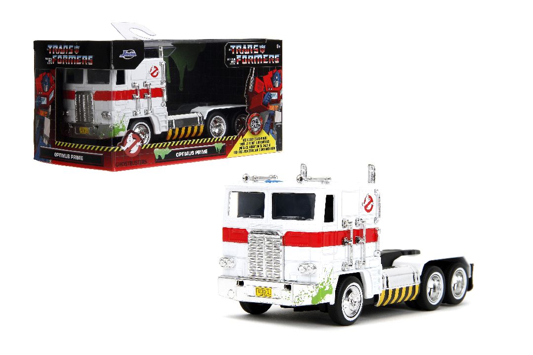 1/32 "Hollywood Rides" - Transformers Optimus (w/ ECTO-1 Graphics)