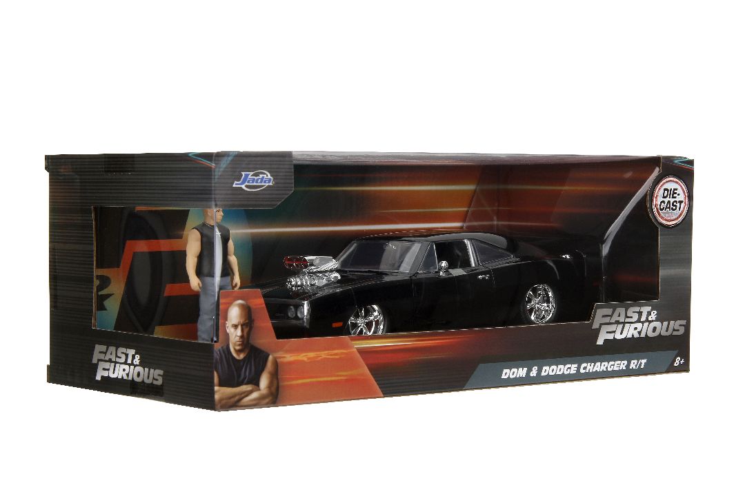 1/24 "Hollywood Rides" - Fast & Furious – Dom's Dodge Charger R/T w/DOM