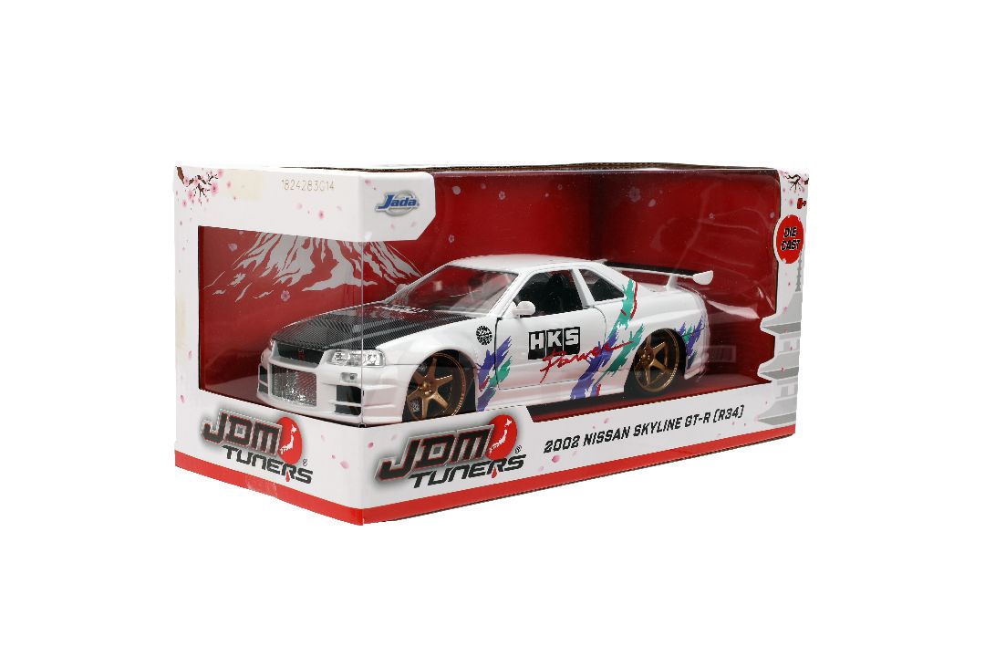 Jada 1/24 "JDM Tuners" - 2002 Nissan Skyline GT-R (R34)