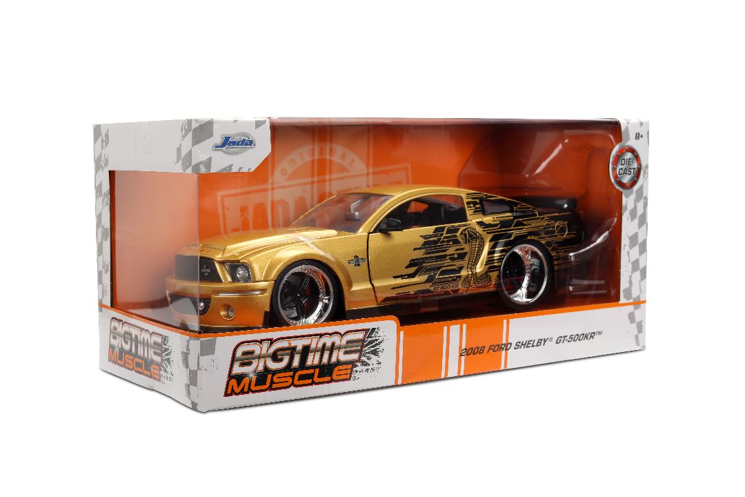 1/24 "BIGTIME Muscle" - 2008 Ford Mustang Shelby GT500KR