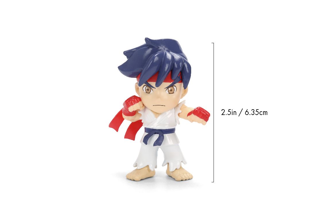 2.5" Metalfigs - GEM Street Fighter 4-Pack