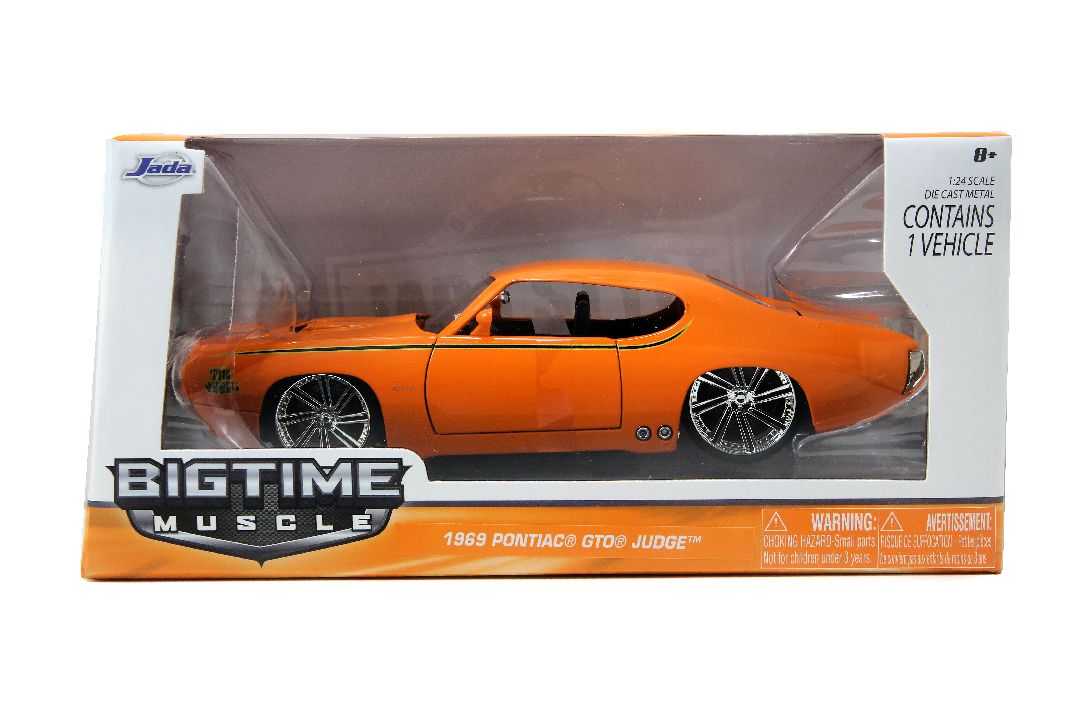 1/24 "BIGTIME Muscle" 1969 Pontiac GTO Judge