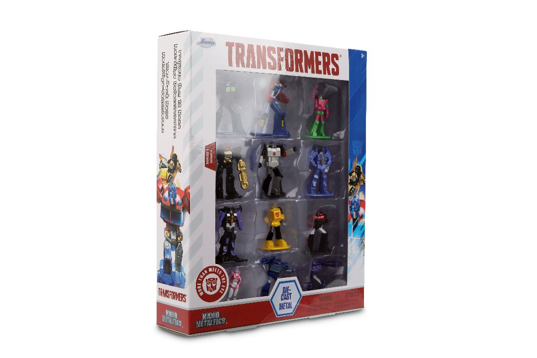 1.65" Nano Metalfigs - Transformers W4 12-Pack