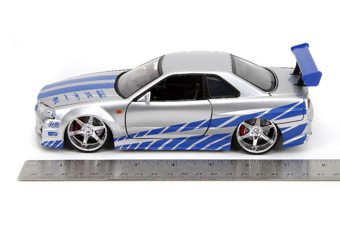 1/24 "Fast & Furious" Brian's Nissan Skyline GT-R (R34)