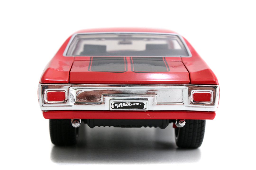 1/24 "Fast & Furious" Dom's Chevy Chevelle SS Red w/ Black Stripes