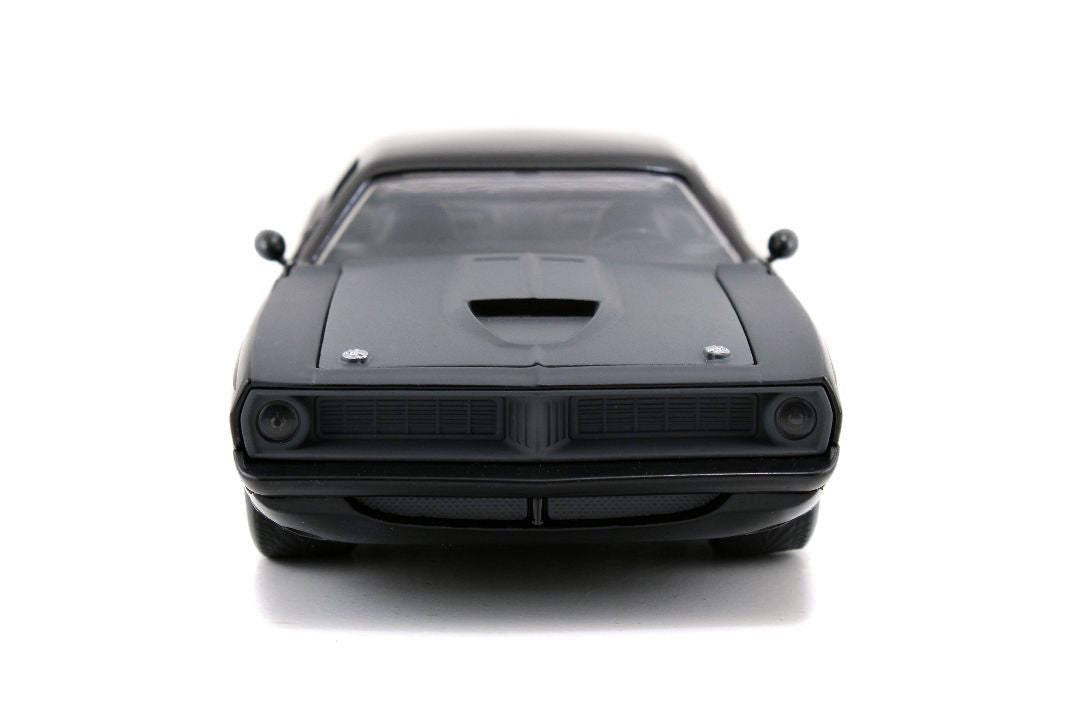1/24 "Fast & Furious" Letty's 1970 Plymouth Barracuda - Glossy Black