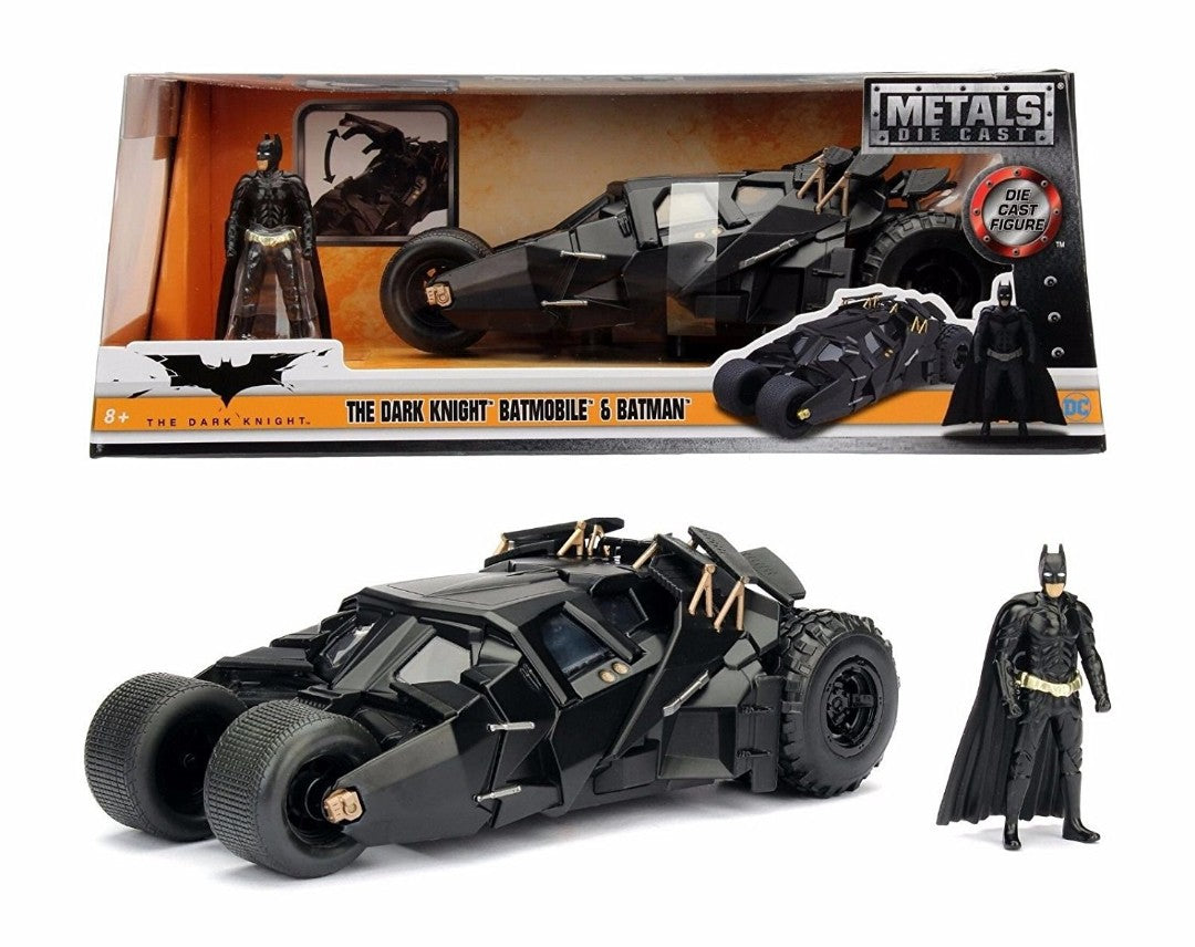 1/24 "The Dark Knight" Batmobile w/ Batman Figure - 2008