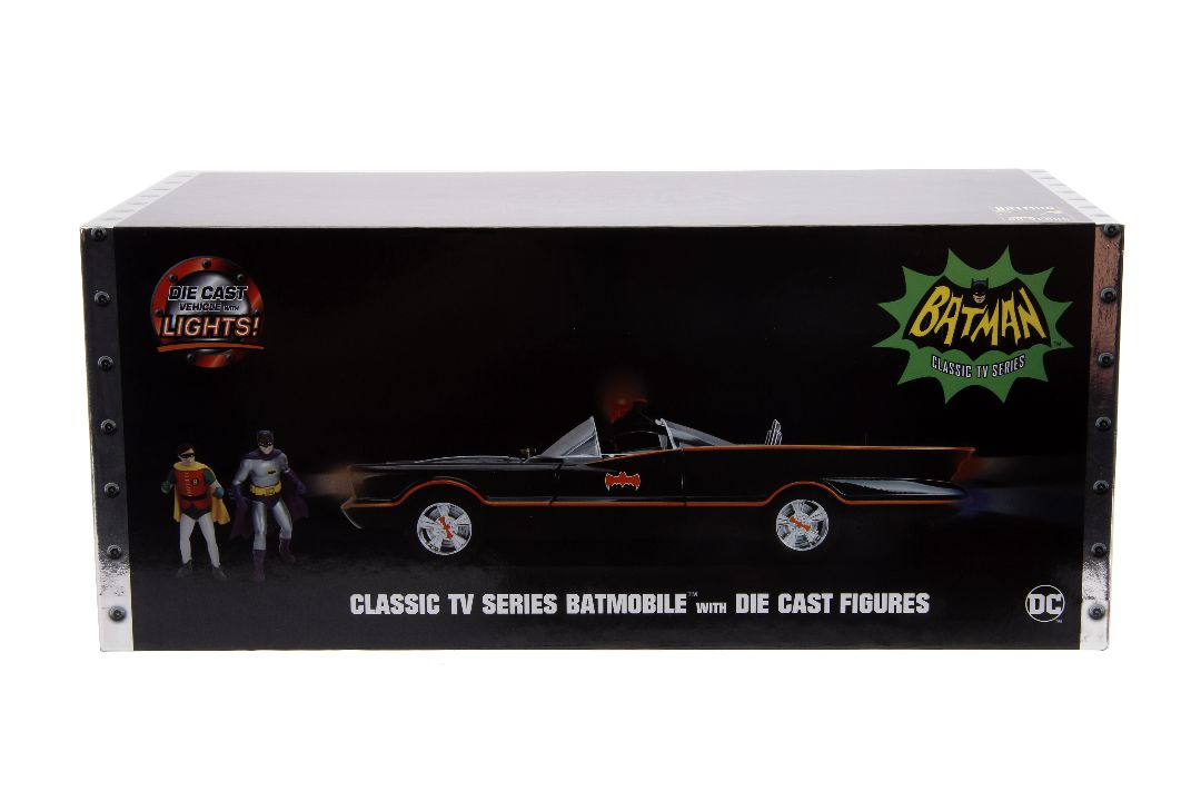 1/18 "Hollywood Rides" 1966 Classic TV Series Batmobile with Batman