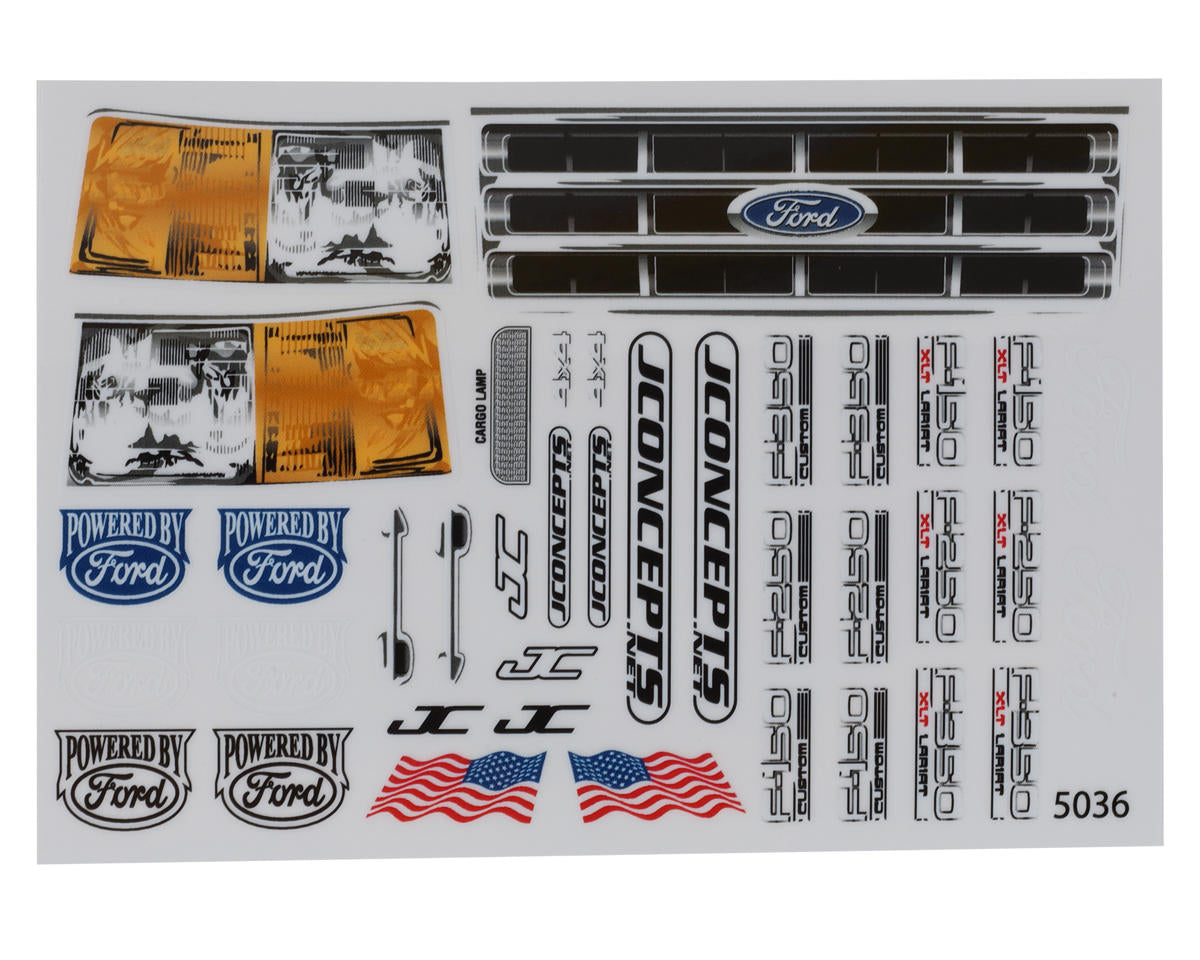 1989 "Tuck" Ford F-150 Rock Crawler Body (Clear) (12.3") (Cab Only)