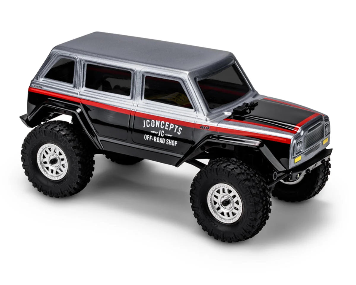 Warneer "Tucked" 1/24 Scale Rock Crawler Body (Clear) (5.2" Wheelbase)
