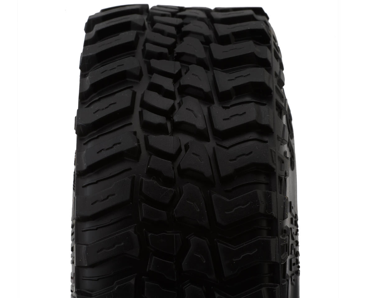 Rock Block 1.9" 1/10 Rock Crawler Tires (2) (4.75" - Class 2) (Green)