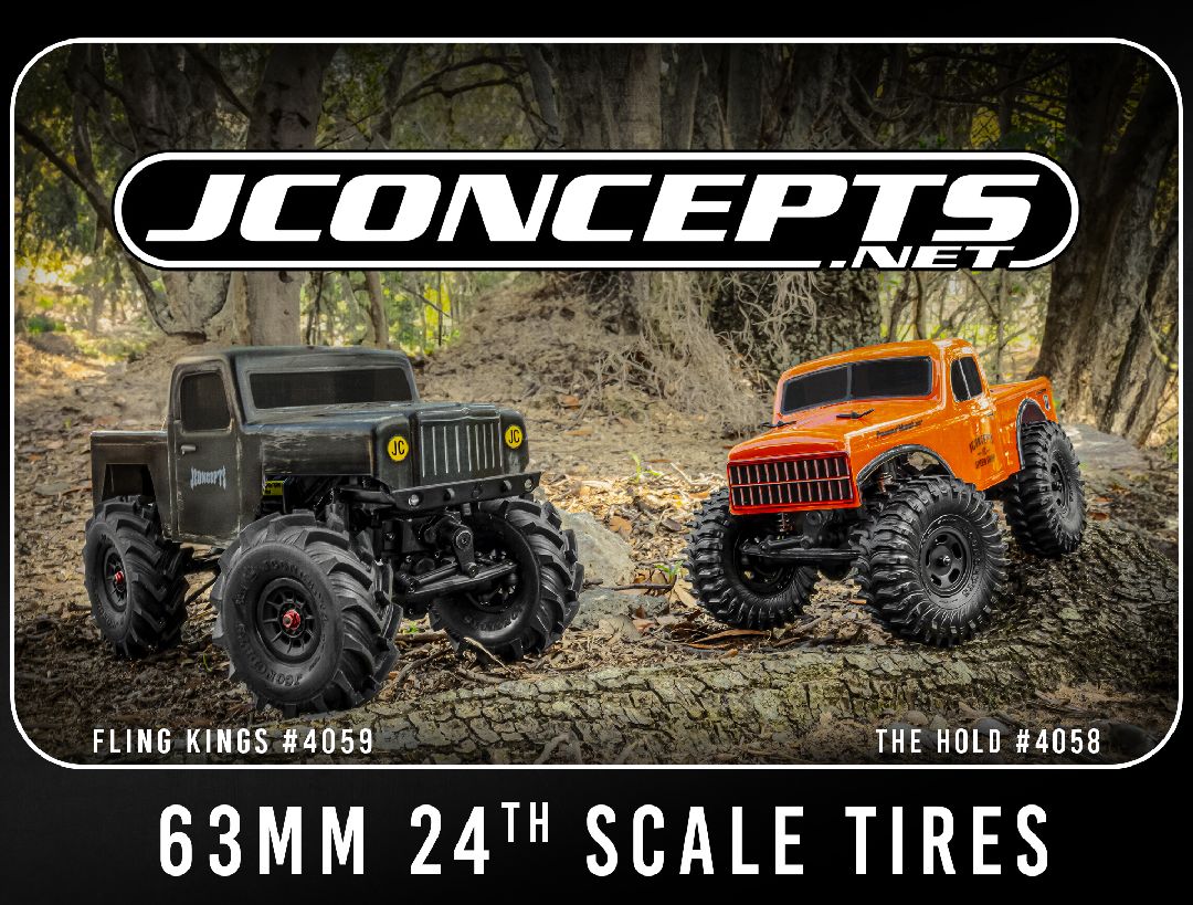 JConcepts 1.0" Fling Kings - Green Compound (x2)