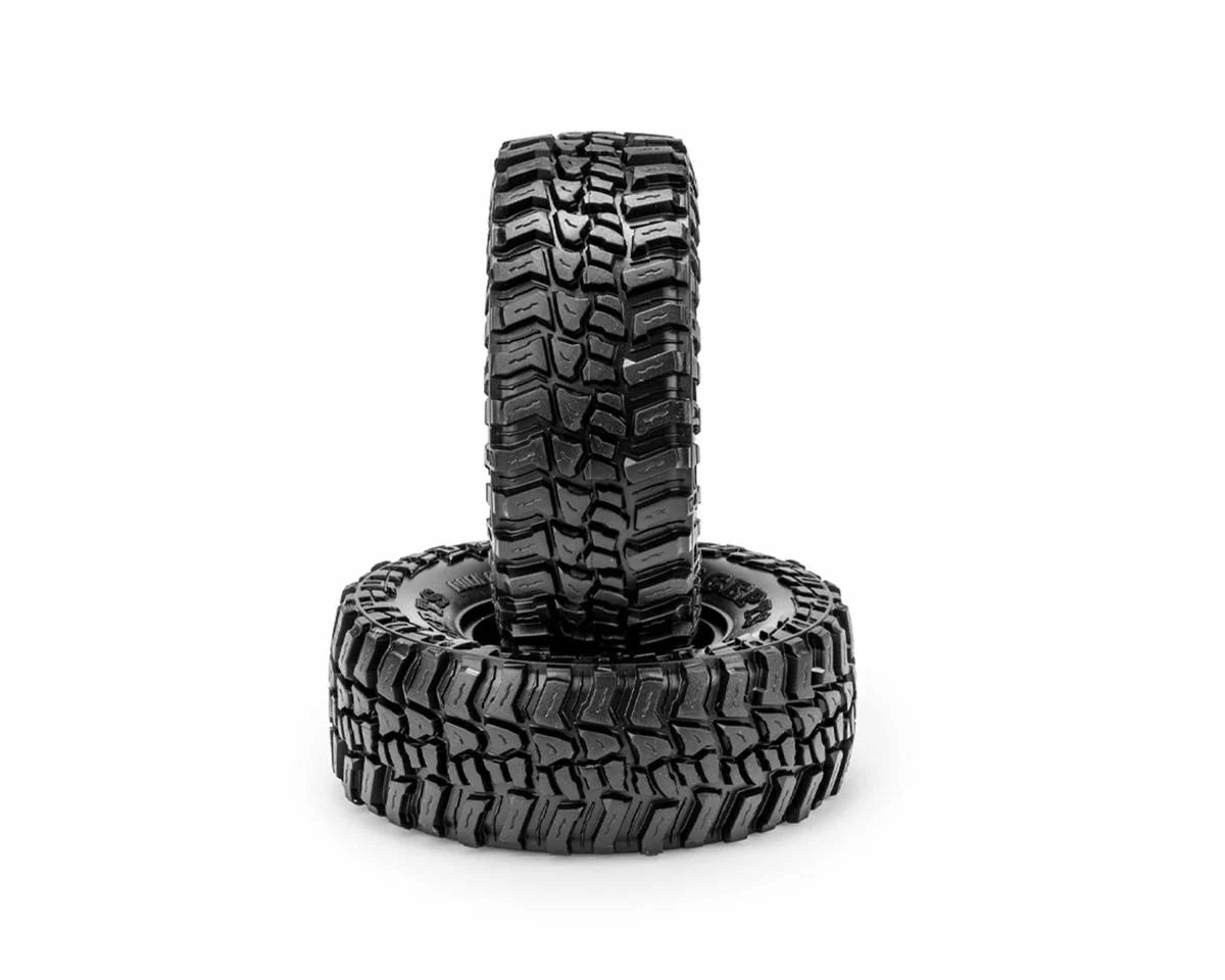 Rock Block 1.9" Class 1 Rock Crawler Tires (x2) (Green)