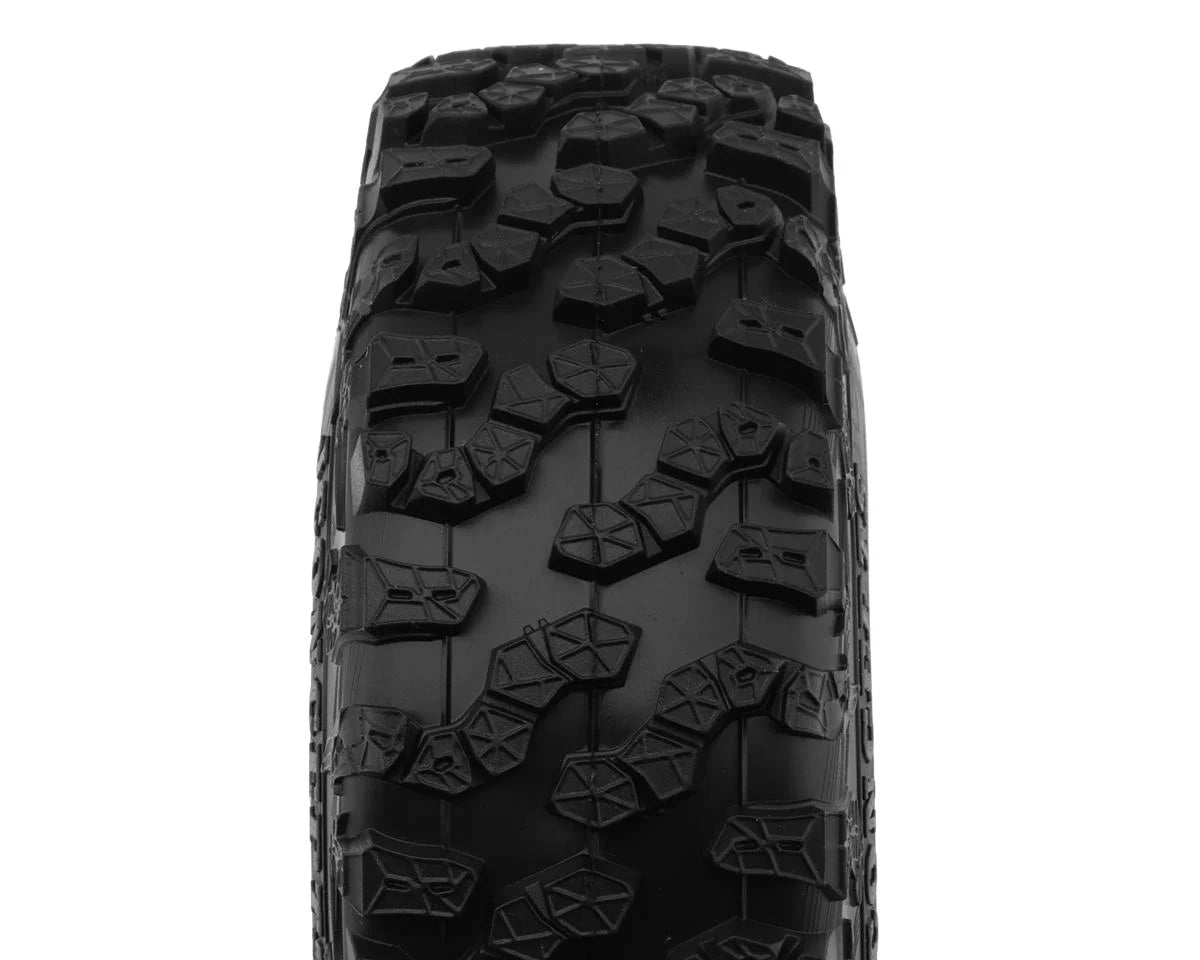 FYR "Fire" 2.2" Rock Crawler Tires (2) (Green) (Class 2 - 4.75" OD)