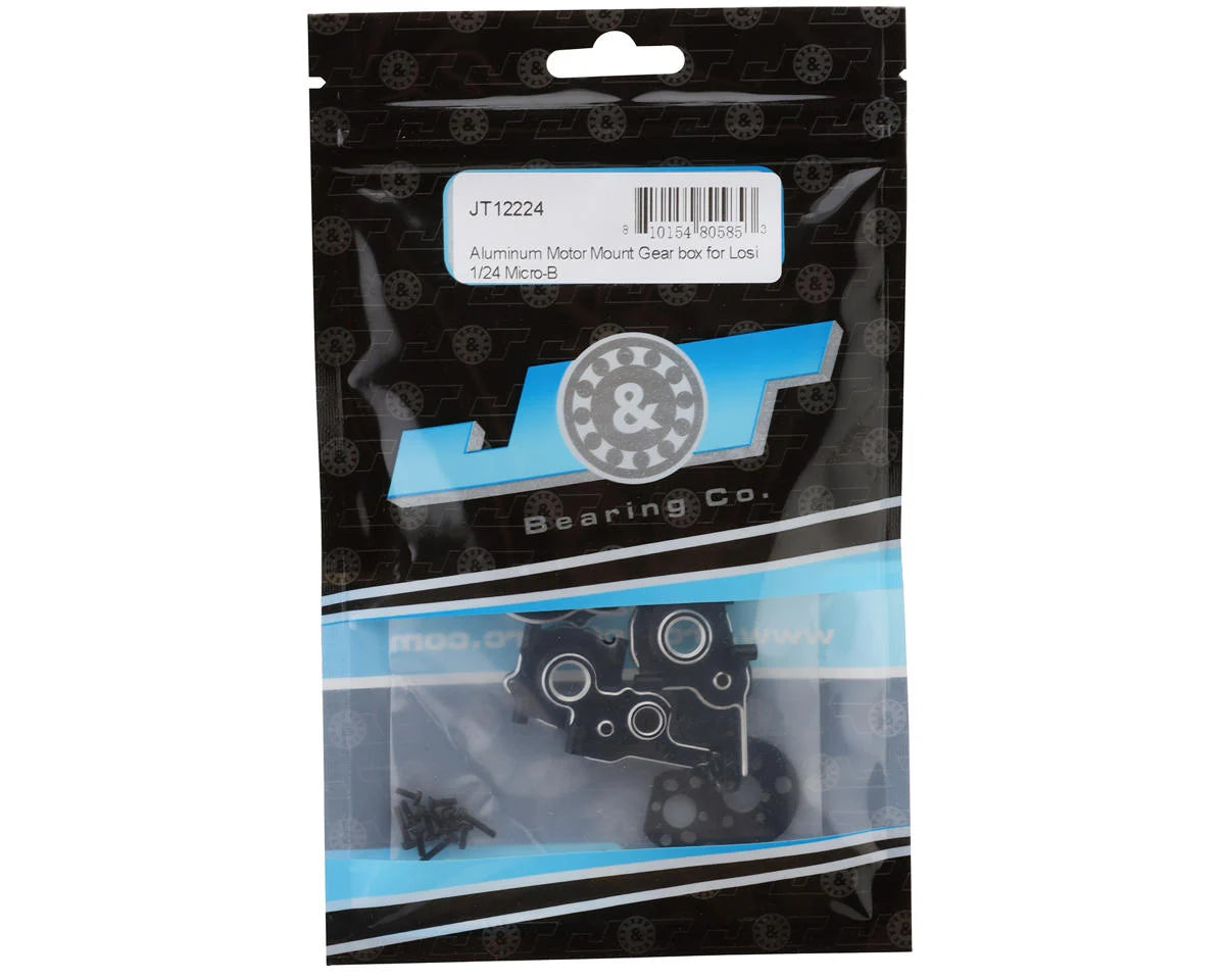 Losi 1/24 Micro-B/T Aluminum Motor Mount, Gearbox & Gear Cover