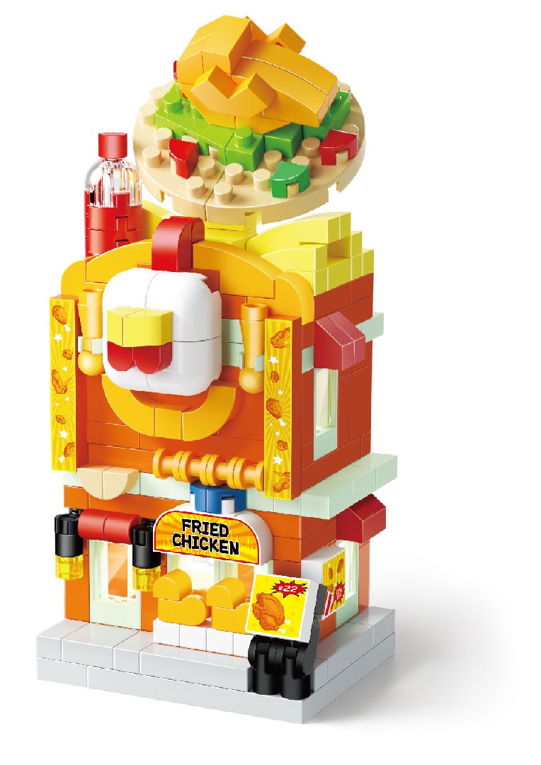 Fried-chicken restaurant Building Kit