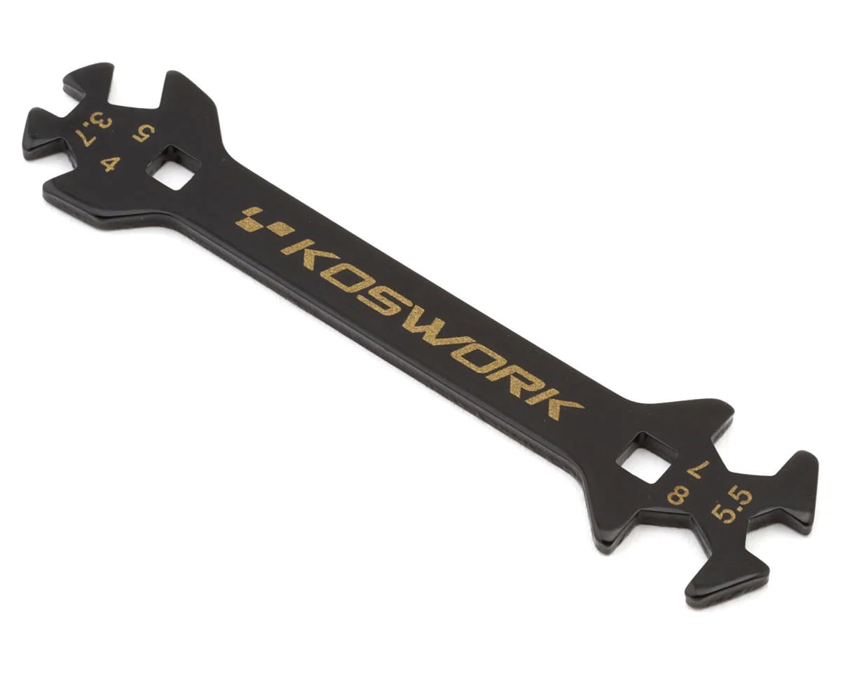 Steel Turnbuckle Wrench (3.7, 4, 5, 5.5, 7 & 8mm)