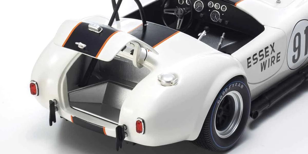 1/18 Scale Shelby Cobra 427 S/C Essex Wire #91 Model Diecast Car