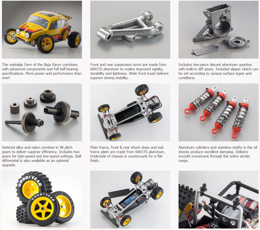 Kyosho Beetle Offroad Racer 1/10 2WD Buggy Kit