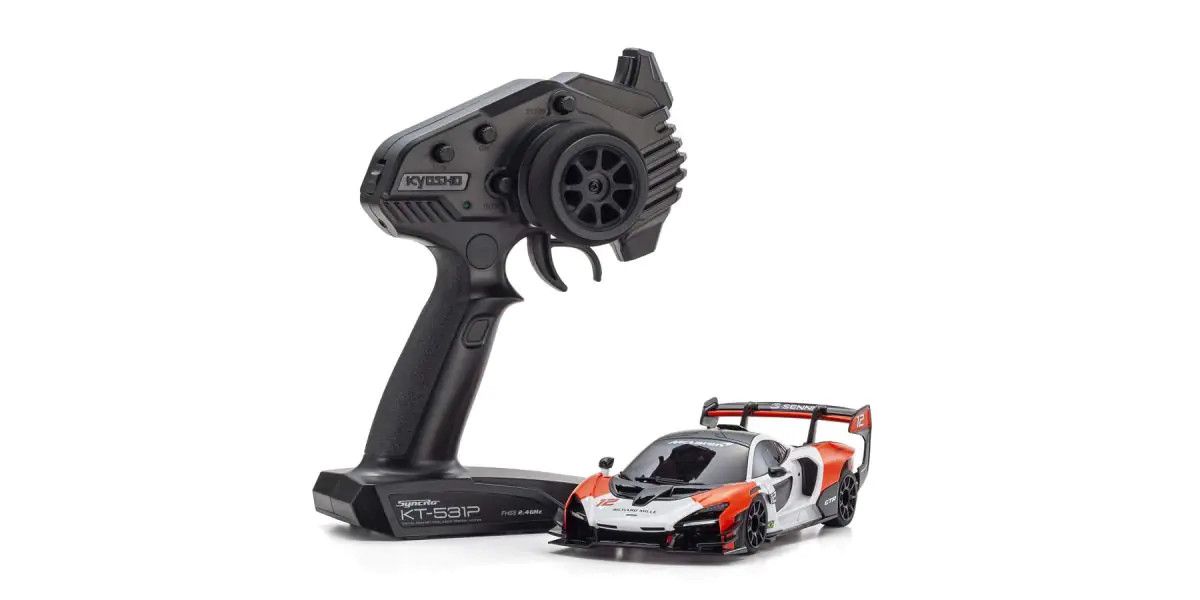 MINI-Z RWD McLaren Senna GTR WHITE/RED