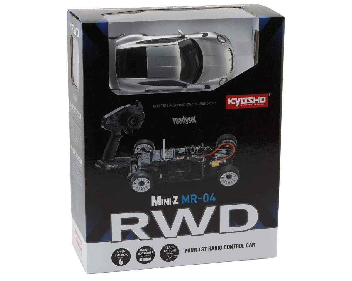 Mini-Z RWD Porsche 911 GT (Silver)