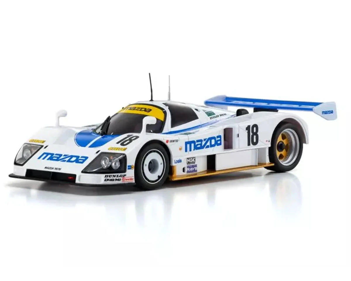 MR-04 RWD Mini-Z w/1991 Mazda 787B LM Body (White/Blue) – Chris's