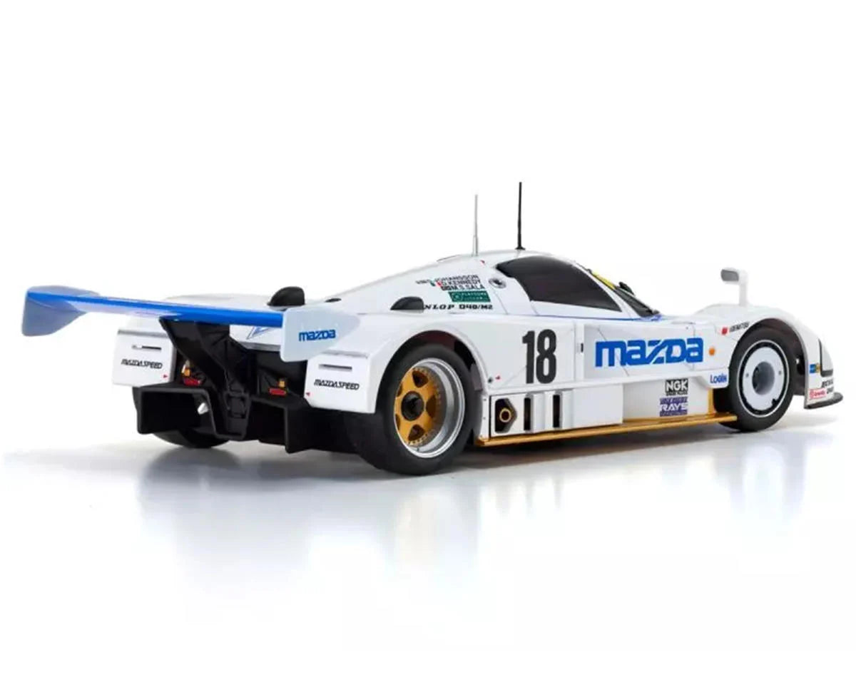 MR-04 RWD Mini-Z w/1991 Mazda 787B LM Body (White/Blue)
