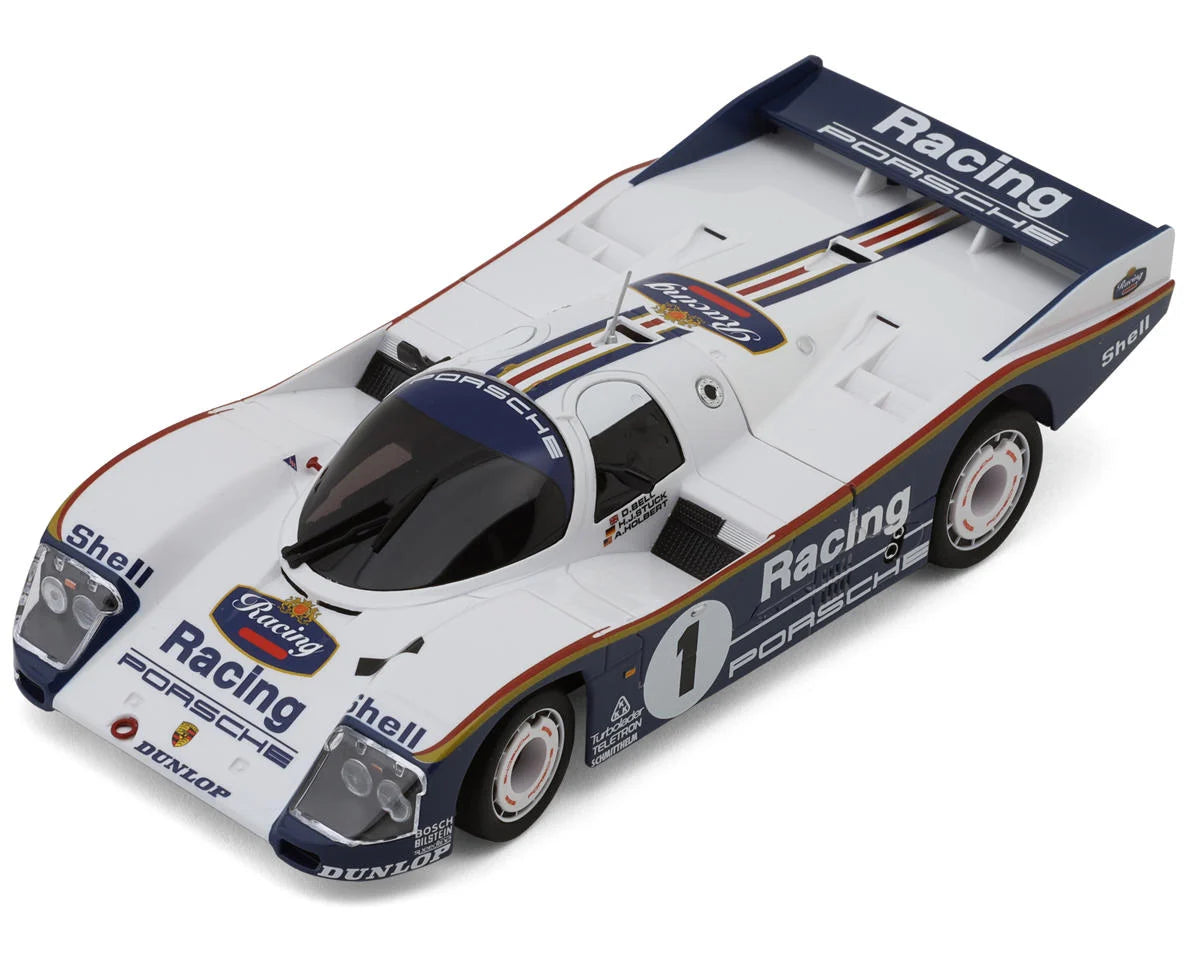 Mini-Z RWD w/Porsche 962C Coupe (White/Blue)