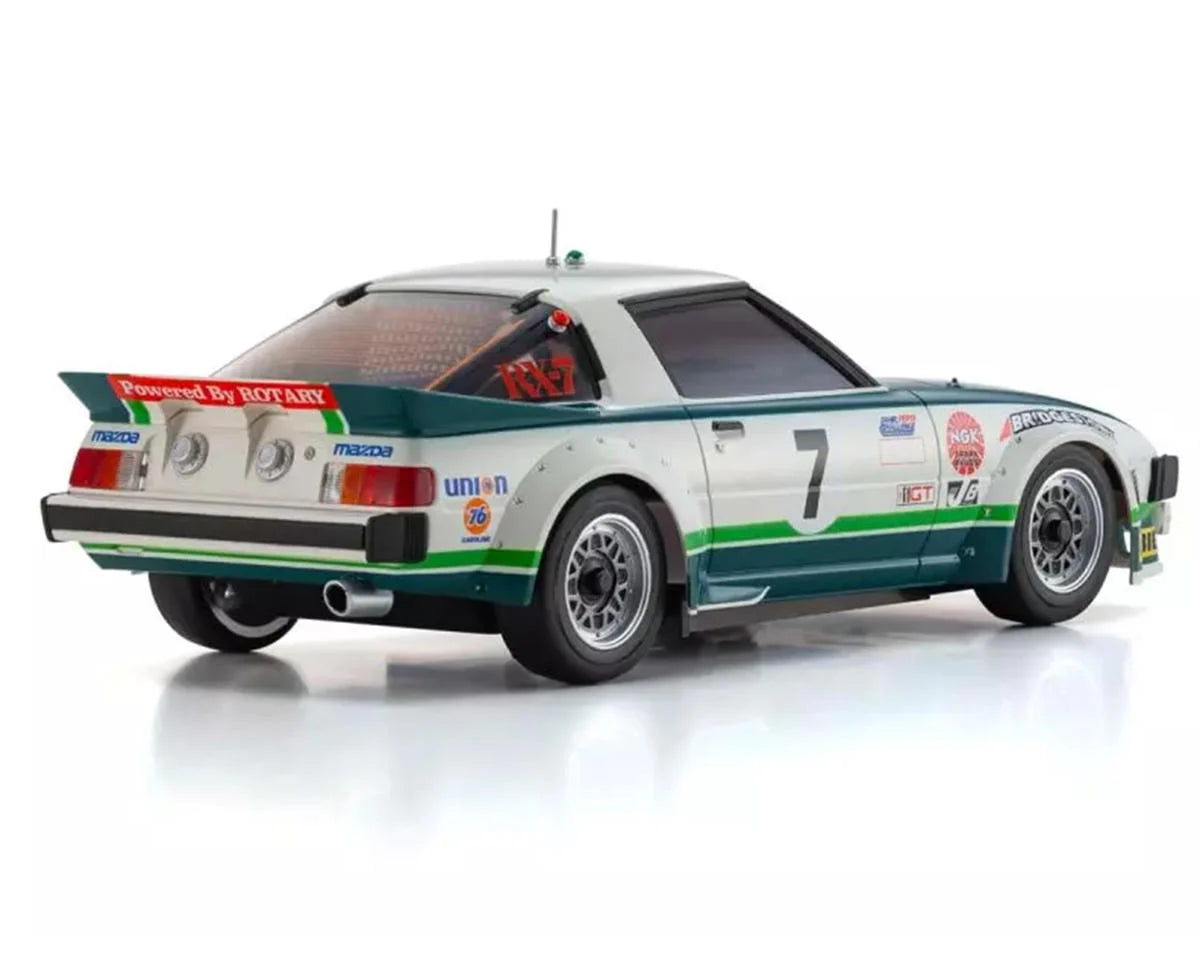MR-04 RWD Mini-Z Readyset w/1979 Mazda Savanna RX-7 Body (Green/White) w/KT-531P 2.4GHz Radio