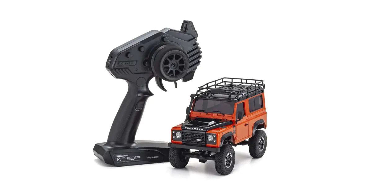 Mini-Z 4x4 Defender D90 Adventure Phoenix Orange