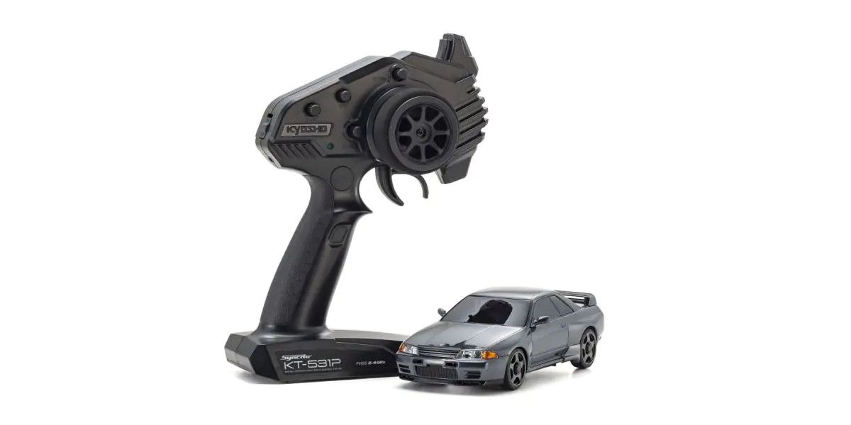 Mini-Z AWD Nissan Skyline GT-R Nismo. Grey Metallic