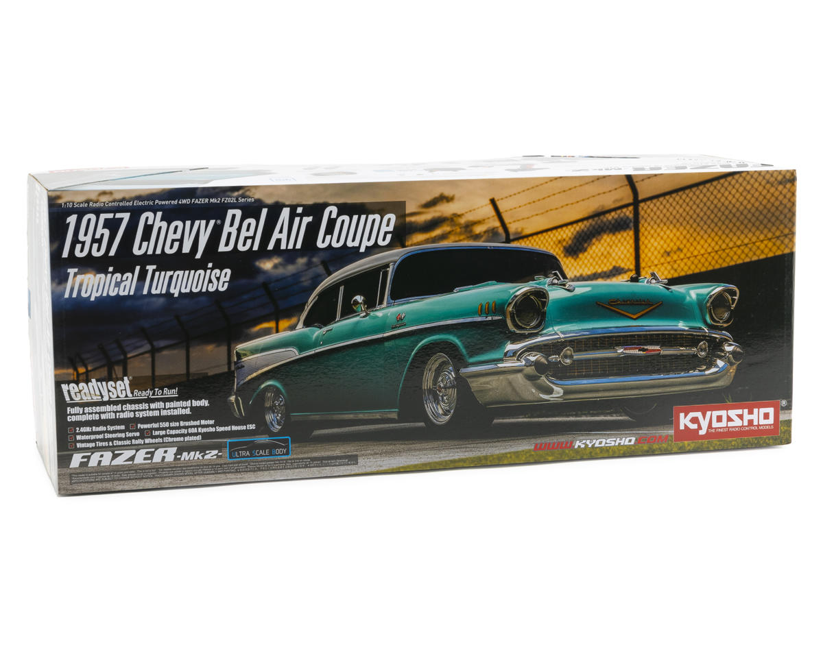 1957 Chevy BEL AIR Tropical Turquoise KYO34433T1C