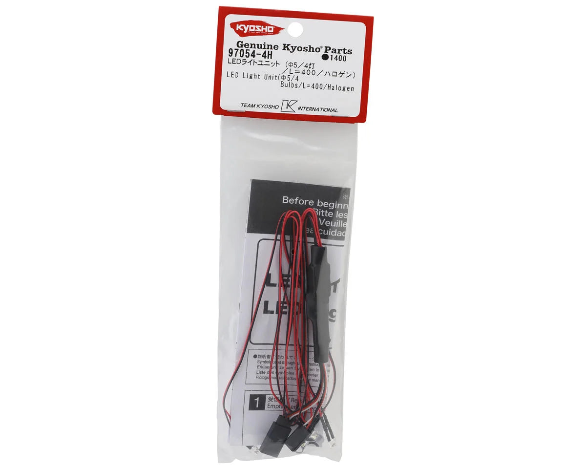 Kyosho Halogen Style LED Light Set (4) (5mm)