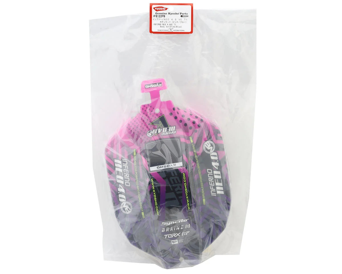 Inferno NEO 4.0 VE 1/8 Pre-Painted Buggy Body (Pink)