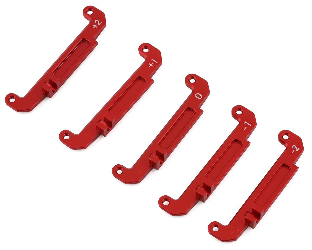 Setting Steering Plate Set (Red) (x5)