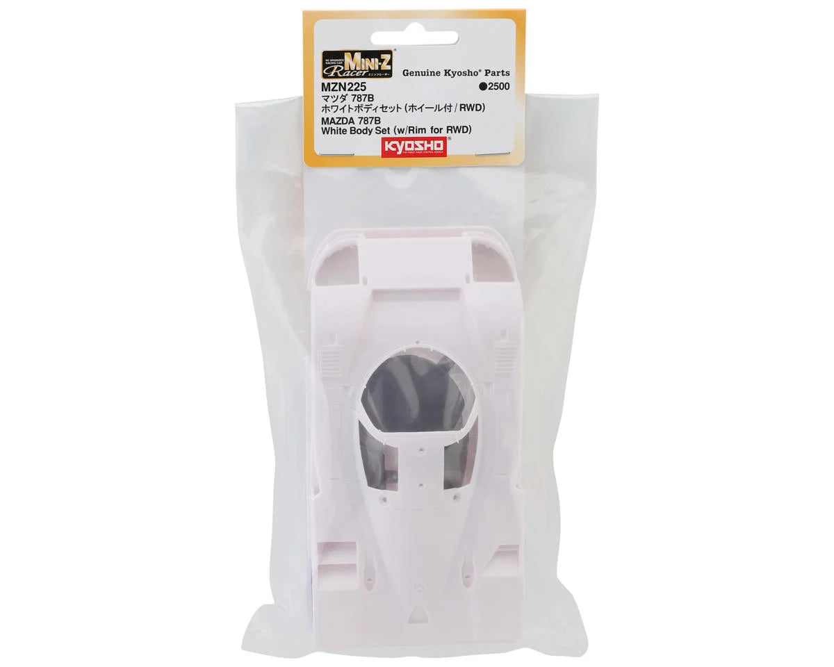 MAZDA 787B White Body set (w/Rim for RWD LM)