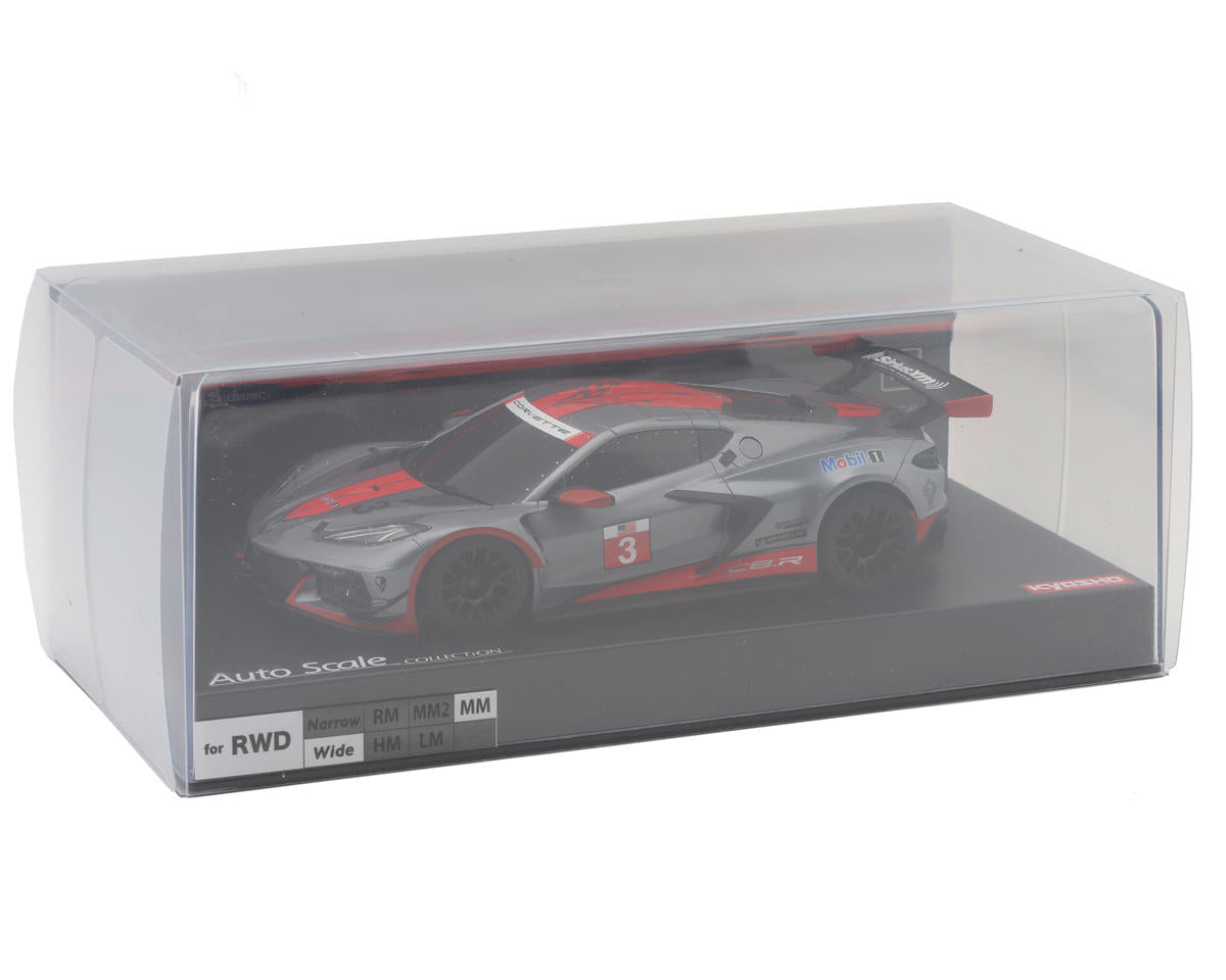 Mini-Z Chevrolet Corvette C8.R Pre-Painted Body (Gun Metal/Red)