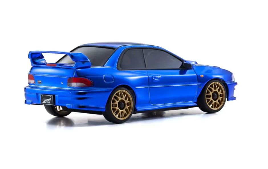 MINI-Z Subaru Impreza 22B-STi - Chrome Blue Kyosho 60th Anniversary BODY ONLY