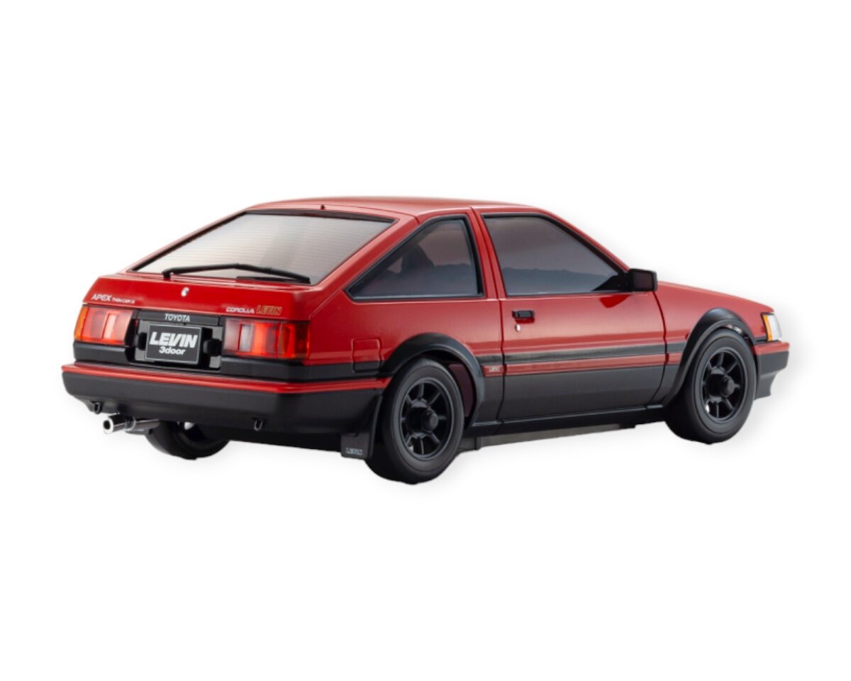 Mini Z Toyota Corolla Levin AE86 Red/Black BODY ONLY